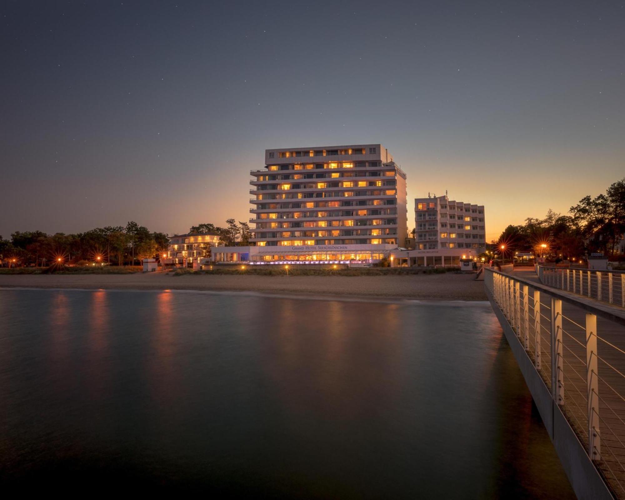 Grand Hotel Seeschloesschen Sea Retreat & Spa Timmendorfer Strand Bagian luar foto